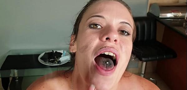  Dirty talking smoking slut wants you to use her as an ashtray